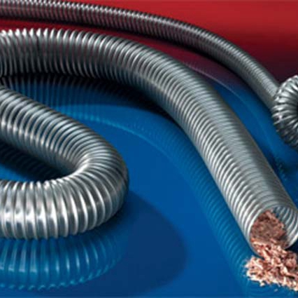 木工用抗靜電聚氨酯軟管，中等重型，阻燃